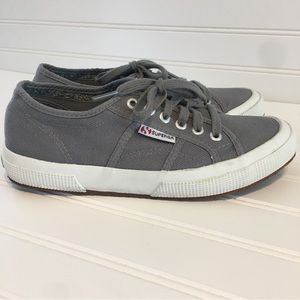 Superga gray sneakers
